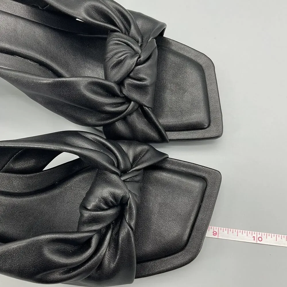 NEW INC Women’s Jerriee Dress Sandals Black Size 7.5M